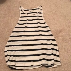 Abercrombie striped tank